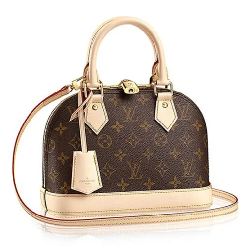 Сумка Louis Vuitton M53152 Alma BB Tote Bag Monogram Canvas "Brown"