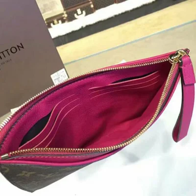 Клатч Louis Vuitton M60677 Pochette Pallas Monogram Canvas "Brown" фото № 9