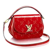 Сумка Louis Vuitton M90944 Pasadena Crossbody Bag Monogram Vernis "Red"