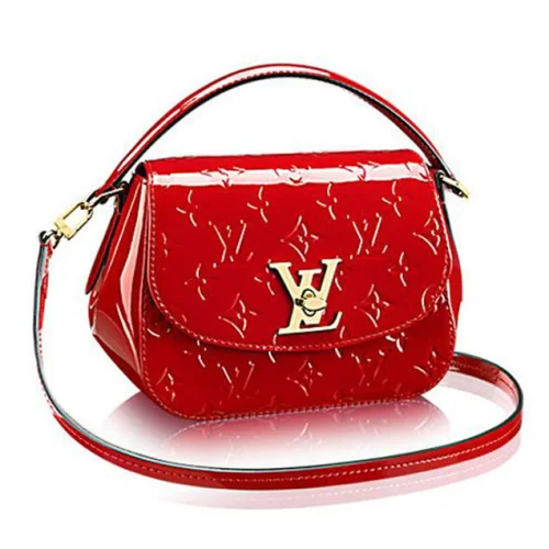 Сумка Louis Vuitton M90944 Pasadena Crossbody Bag Monogram Vernis "Red"
