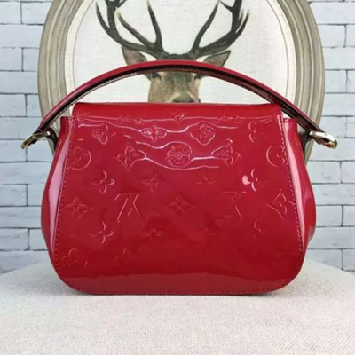 Сумка Louis Vuitton M90944 Pasadena Crossbody Bag Monogram Vernis "Red" фото № 3