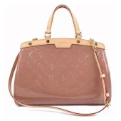 Сумка Louis Vuitton M91588 Brea MM Tote Bag Monogram Vernis "Beige"