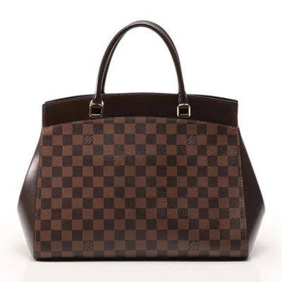 Сумка Louis Vuitton N41150 Rivoli MM Tote Bag Damier Ebene Canvas "Brown" фото № 4