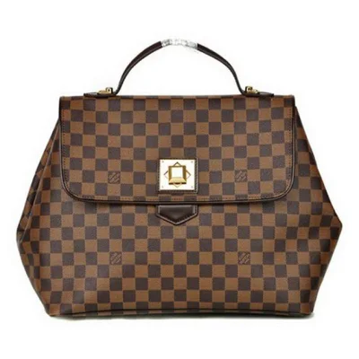 Сумка Louis Vuitton N41169 Bergamo GM Shoulder Bag Damier Ebene Canvas "Brown" фото № 3