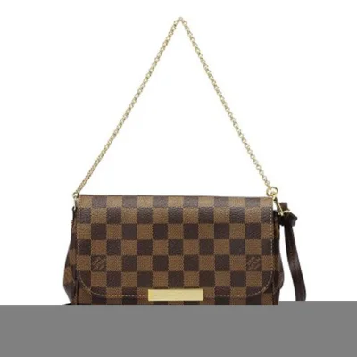 Сумка Louis Vuitton N41276 Favorite PM Damier Ebene Canvas "Brown" фото № 2 Сумка Louis Vuitton N41276 Favorite PM Damier Ebene Canvas "Brown" фото № 2