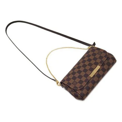 Сумка Louis Vuitton N41276 Favorite PM Damier Ebene Canvas "Brown" фото № 5 Сумка Louis Vuitton N41276 Favorite PM Damier Ebene Canvas "Brown" фото № 5