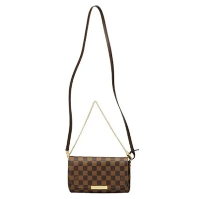 Сумка Louis Vuitton N41276 Favorite PM Damier Ebene Canvas "Brown" фото № 7 Сумка Louis Vuitton N41276 Favorite PM Damier Ebene Canvas "Brown" фото № 7