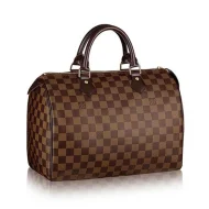 Сумка Louis Vuitton N41364 Speedy 30 Tote Bag Damier Ebene Canvas "Brown"