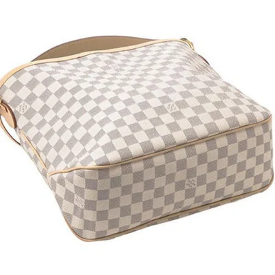 Сумка Louis Vuitton N41462 Delightful PM Hobo Bag Damier Azur Canvas "White" фото № 4
