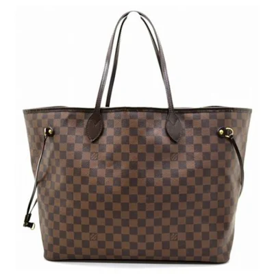 Сумка Louis Vuitton N51106 Neverfull GM Shoulder Bag Damier Ebene Canvas "Brown" фото № 2