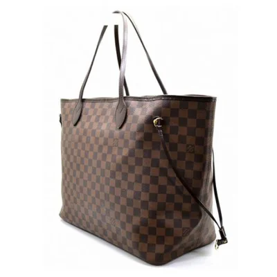 Сумка Louis Vuitton N51106 Neverfull GM Shoulder Bag Damier Ebene Canvas "Brown" фото № 4