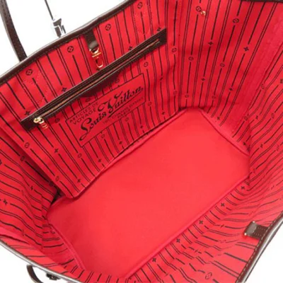 Сумка Louis Vuitton N51106 Neverfull GM Shoulder Bag Damier Ebene Canvas "Brown" фото № 6