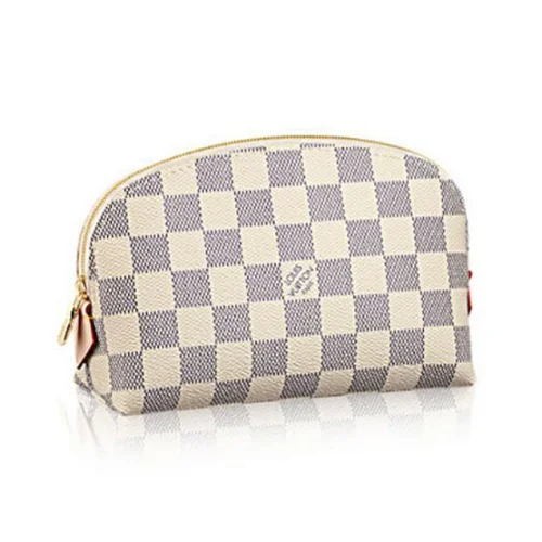 Косметичка Louis Vuitton N60024 Cosmetic Pouch Damier Azur Canvas "White"