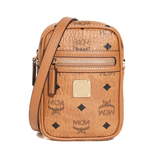 Сумка MCM Logo "Cognac"