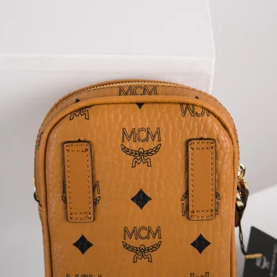 Сумка MCM Logo "Cognac" фото № 5