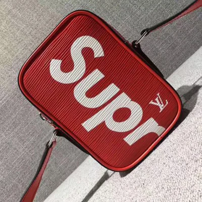Сумка Louis Vuitton x Supreme Danube PPM M53434 Epi Leather "Red" фото № 4