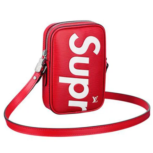 Сумка Louis Vuitton x Supreme Danube PPM M53434 Epi Leather "Red"