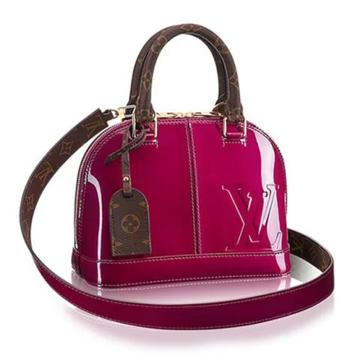 Сумка Louis Vuitton Alma BB M54785 Monogram Vernis "Pink"