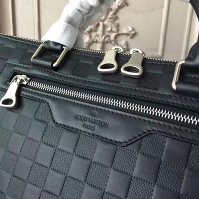 Портфель Louis Vuitton Avenue Soft Briefcase N41019 Damier Infini Leather "Black" фото № 7