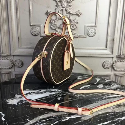 Сумка Louis Vuitton Petite Boite Chapeau M43514 Monogram Canvas "Brown" фото № 3