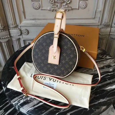 Сумка Louis Vuitton Petite Boite Chapeau M43514 Monogram Canvas "Brown" фото № 5