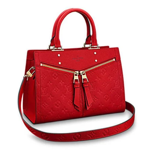Сумка Louis Vuitton Monogram Empreinte Leather Sully PM M54193 "Red"