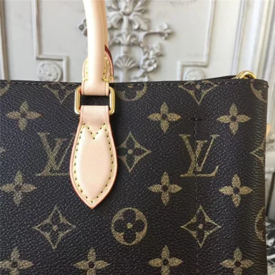 Сумка Louis Vuitton Monogram Canvas Flower Tote M43551 "Brown" фото № 6