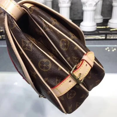 Сумка Louis Vuitton M42256 Saumur Monogram Canvas "Brown" фото № 7