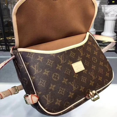 Сумка Louis Vuitton M42256 Saumur Monogram Canvas "Brown" фото № 9