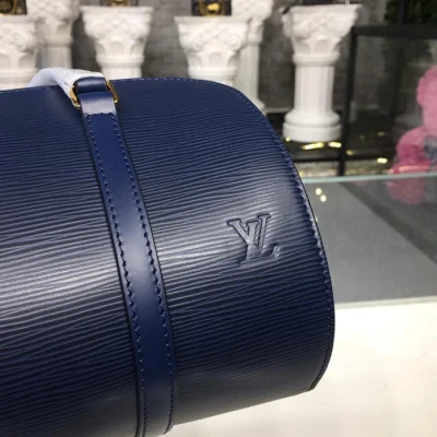 Сумка Louis Vuitton Soufflot Bag M52222 Epi Leather "Navy Blue" фото № 8