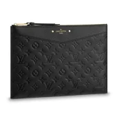 Клатч Louis Vuitton M62937 Daily Pouch Monogram Empreinte Leather "Black"