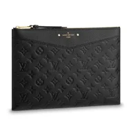 Клатч Louis Vuitton M62937 Daily Pouch Monogram Empreinte Leather "Black"