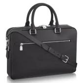 Портфель Louis Vuitton Porte-Documents Business M30643 Taiga Leather "Black"