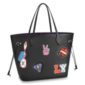 Сумка Louis Vuitton Neverfull MM M52729 Epi Leather "Black"