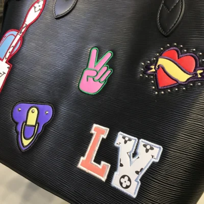 Сумка Louis Vuitton Neverfull MM M52729 Epi Leather "Black" фото № 7