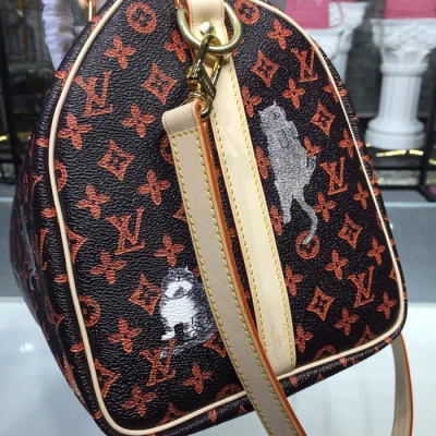 Сумка Louis Vuitton Speedy 30 Bandouliere M44401 Monogram Canvas "Brown" фото № 6