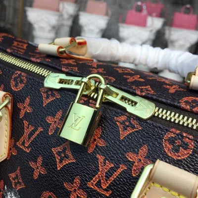 Сумка Louis Vuitton Speedy 30 Bandouliere M44401 Monogram Canvas "Brown" фото № 8