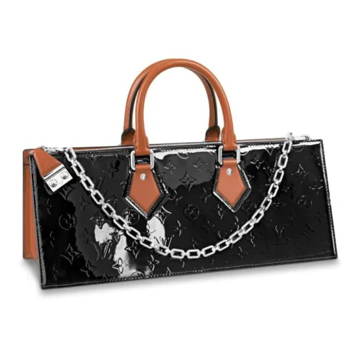 Сумка Louis Vuitton Sac Tricot M44371 Monogram Vernis "Black"