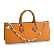 Сумка Louis Vuitton Sac Tricot M52805 Epi Leather Safran Yellow "Brown"