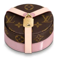 Шкатулка Louis Vuitton Lock Me Box PM GI0353 Monogram Canvas Pink