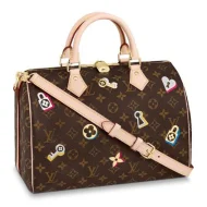 Сумка Louis Vuitton Speedy Bandouliere 30 M44365 Monogram Canvas "Brown"