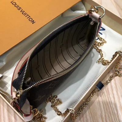 Сумка Louis Vuitton Mini Pochette Delightful M40309 Monogram Canvas "Brown" фото № 9 Сумка Louis Vuitton Mini Pochette Delightful M40309 Monogram Canvas "Brown" фото № 9