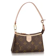 Сумка Louis Vuitton Mini Pochette Delightful M40309 Monogram Canvas "Brown"