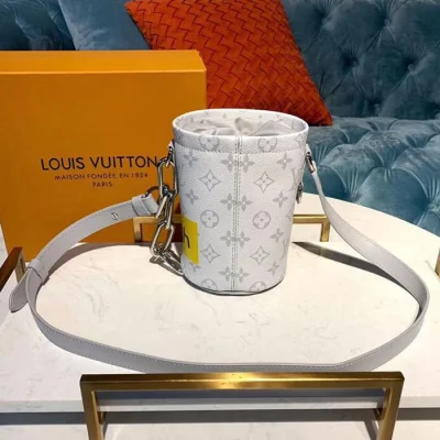 Сумка Louis Vuitton Chalk Nano Bag M44631 Monogram Canvas "White" фото № 4