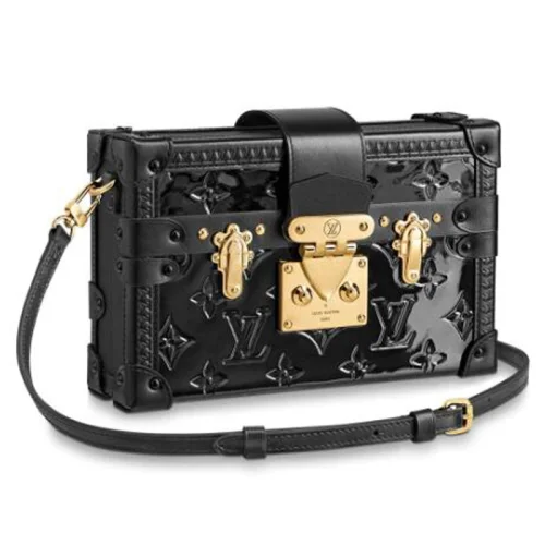 Сумка Louis Vuitton Petite Malle M54180 Monogram Vernis "Black"