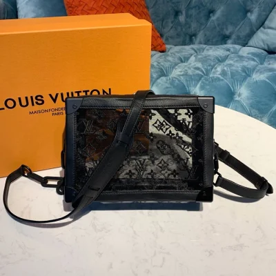 Сумка Louis Vuitton Soft Trunk M53964 Monogram Canvas "Black" фото № 2