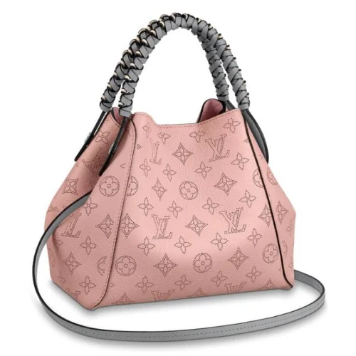 Сумка Louis Vuitton Hina PM M53938 Mahina Leather Magnolia "Pink"