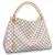 Сумка Louis Vuitton Artsy MM N40253 Damier Azur Canvas "White"
