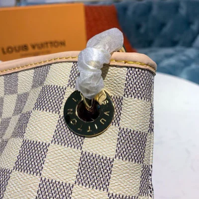 Сумка Louis Vuitton Artsy MM N40253 Damier Azur Canvas "White" фото № 6