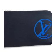 Клатч Louis Vuitton Pochette Jour GM M68199 Epi Leather "Navy Blue"